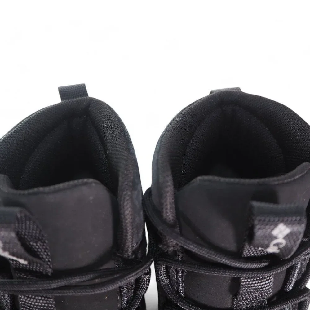 Columbia Flow Borough Mid Outdoor Hiking‎ Boots Black BY0121-010 Youth 3